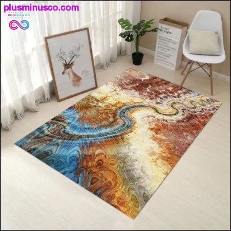 Decorative 3D Printing Anti-Slip Rug Carpet