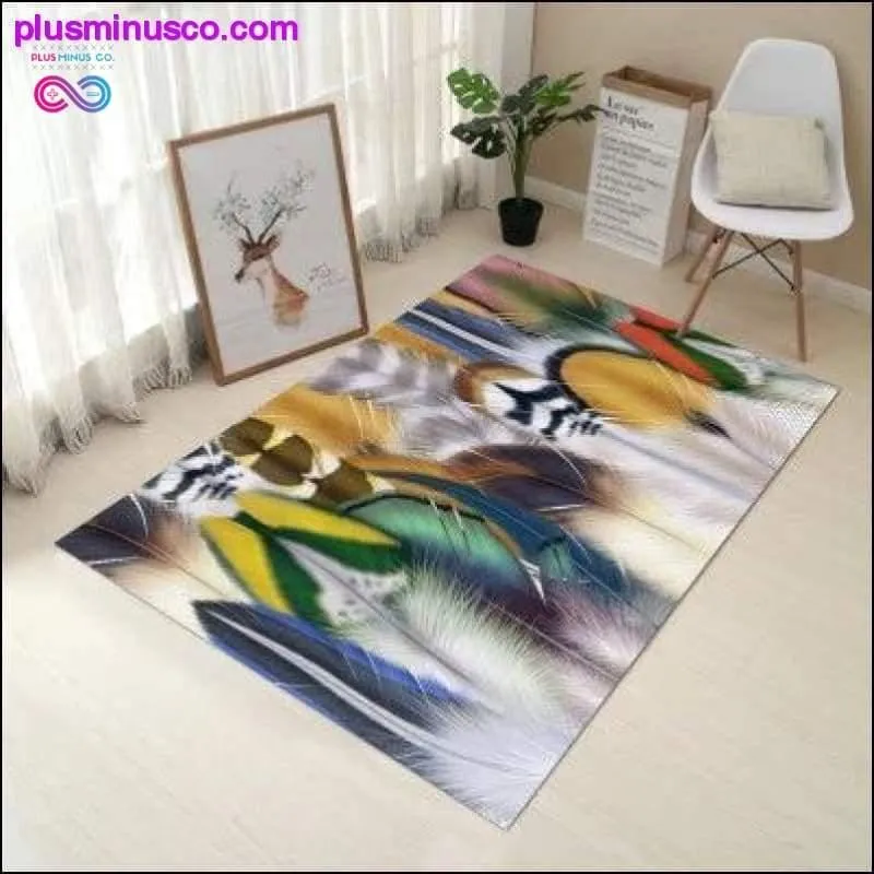 Decorative 3D Printing Anti-Slip Rug Carpet