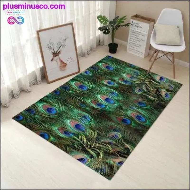 Decorative 3D Printing Anti-Slip Rug Carpet