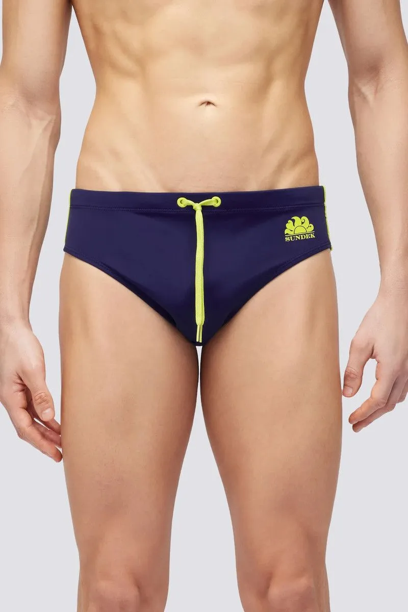 Men's Blue Swimwear Briefs