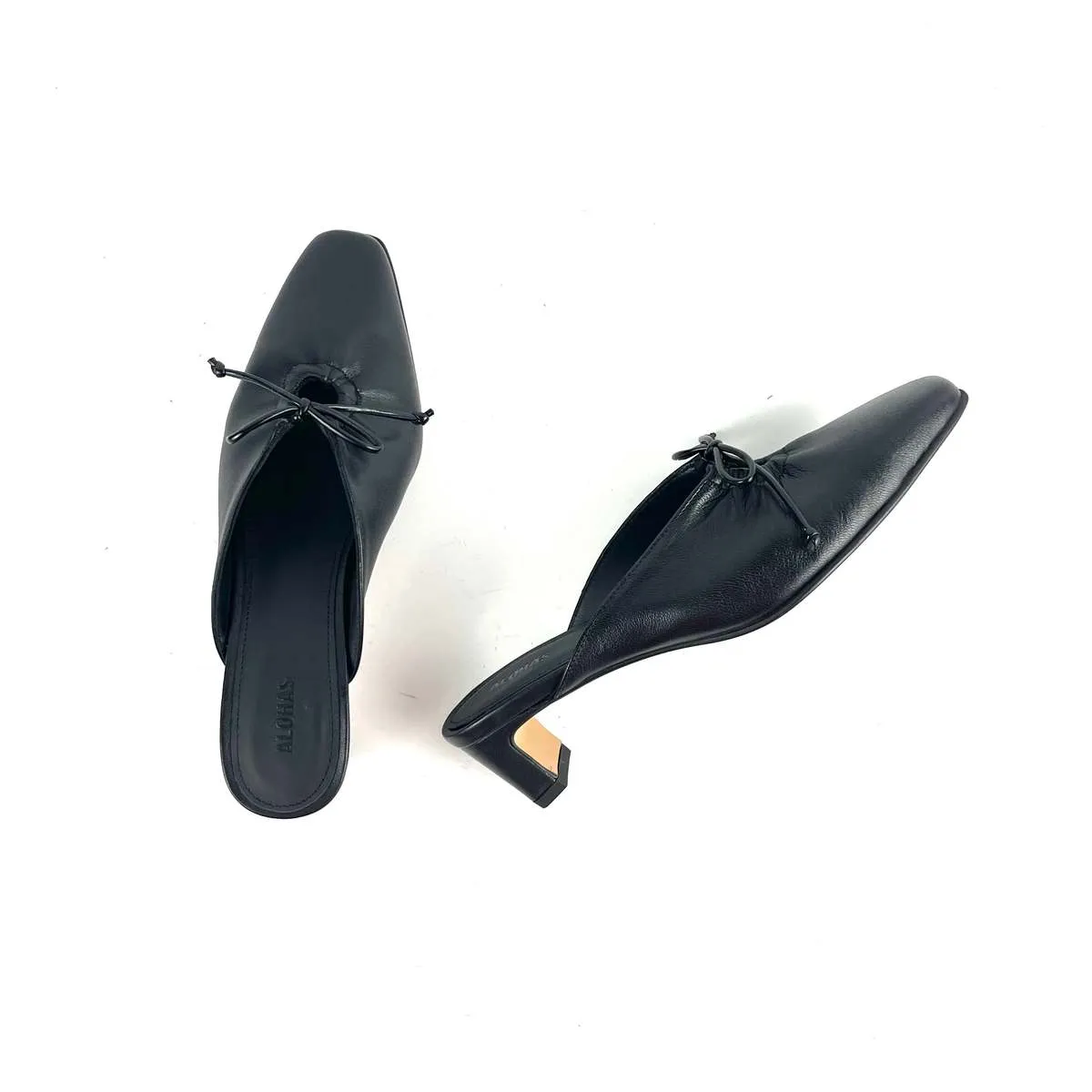 Amar Black Mules