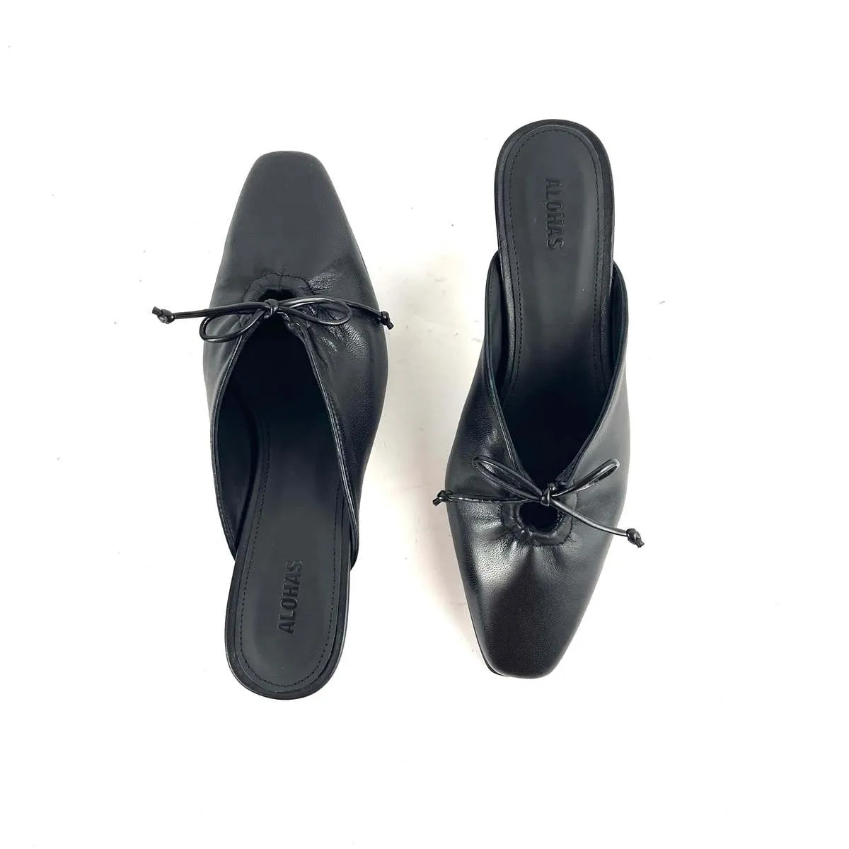 Amar Black Mules