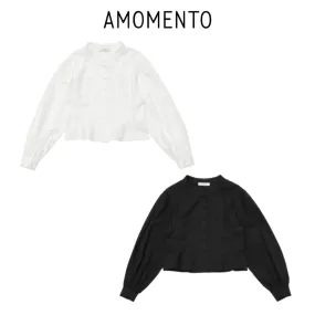 Plain Street Style Shirts & Blouses by AMOMENTO