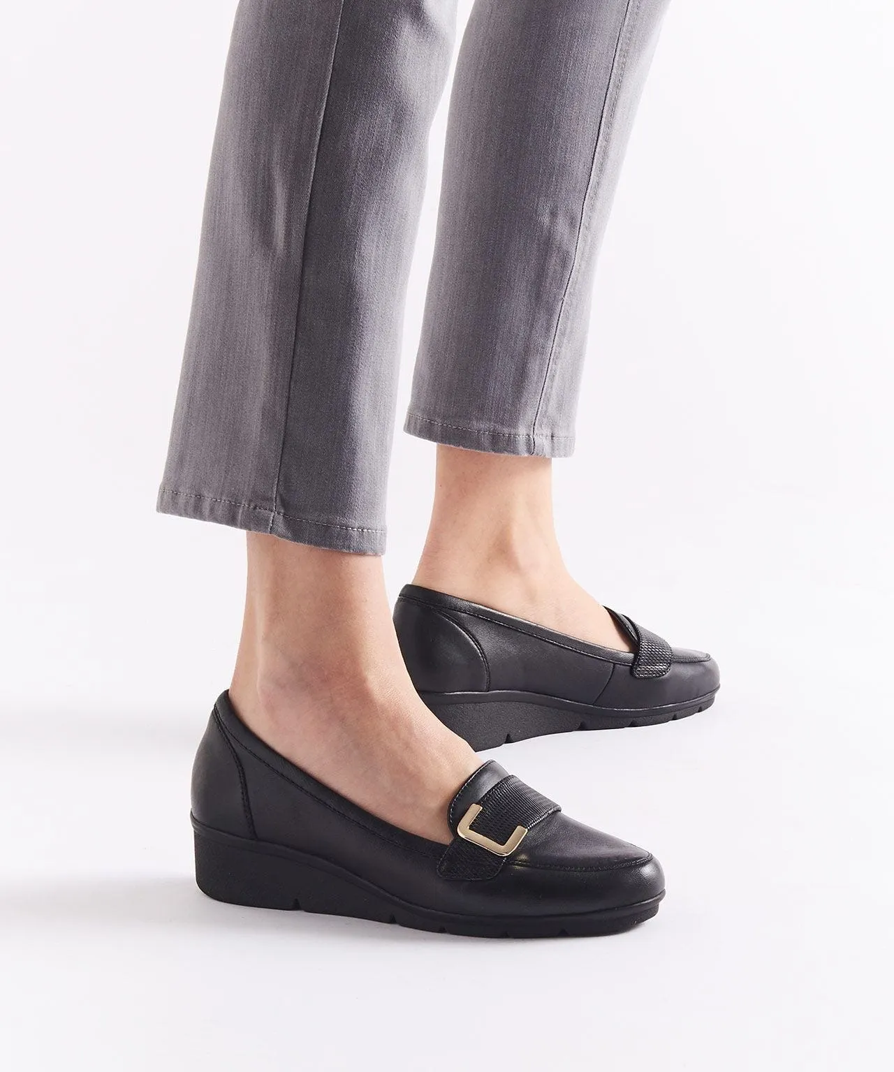 Amortyl Slip-On Wedge Moccasin