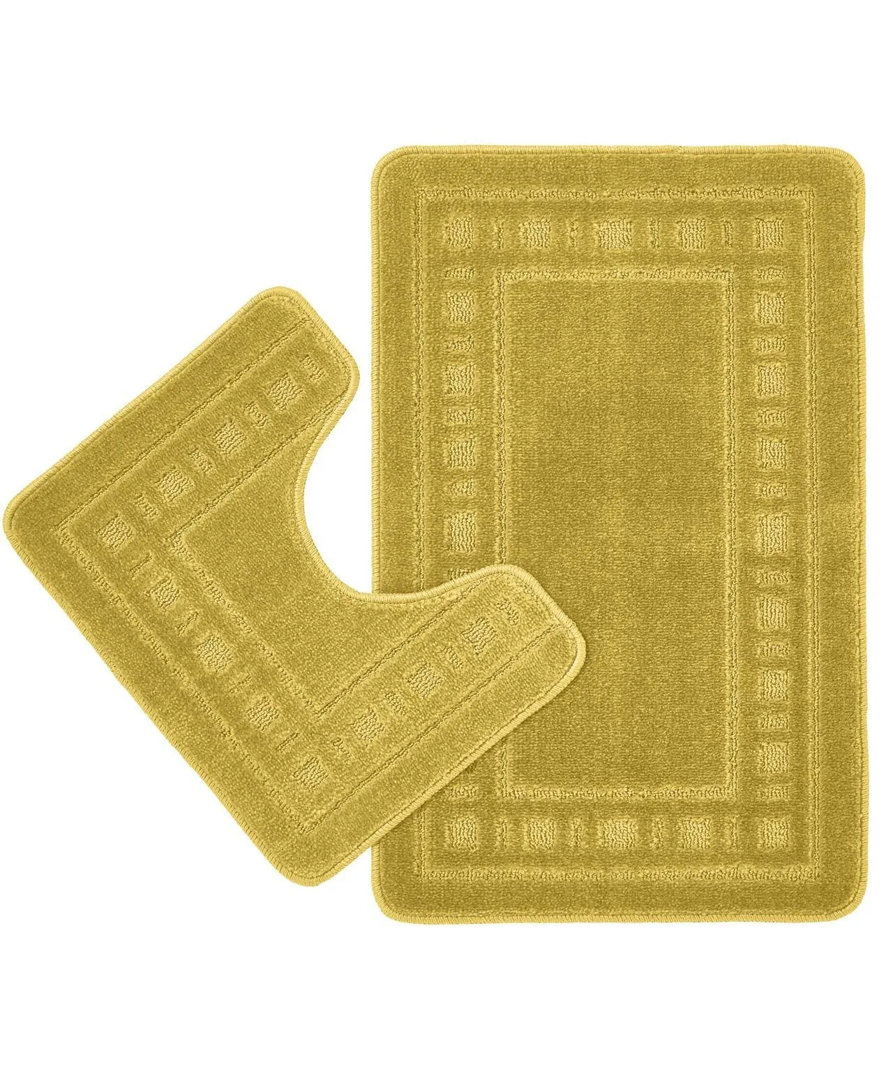 Armoni Anti-Skid Pedestal and Bath Mat Set