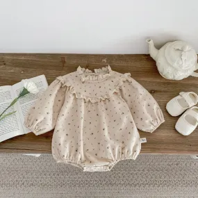 Petit Ami & Zubels Train Knit Romper