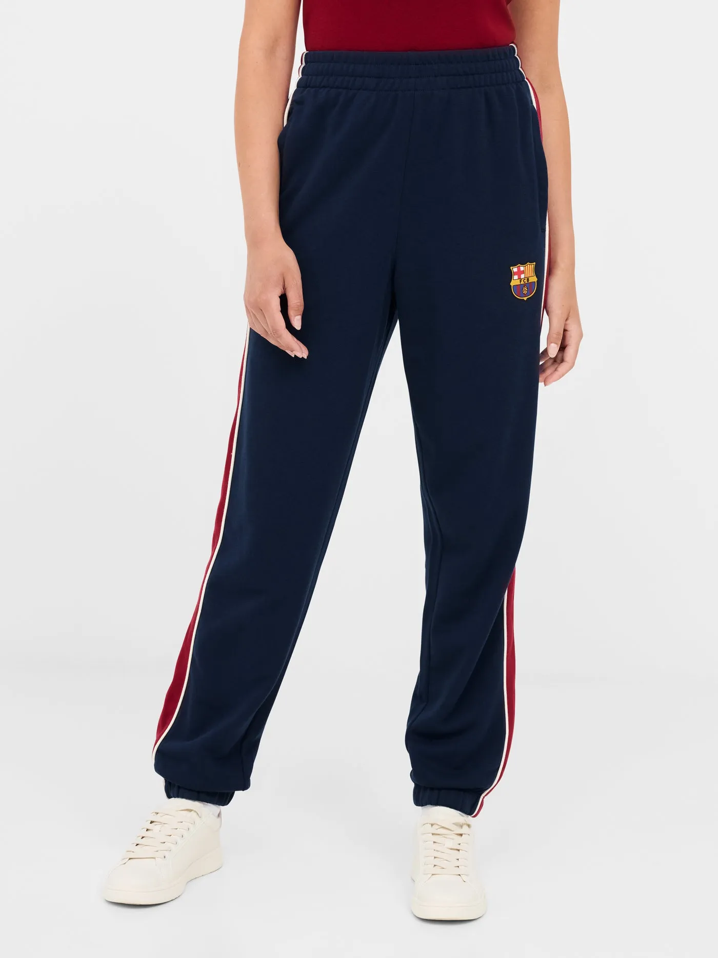 Women's navy blue Bara pants