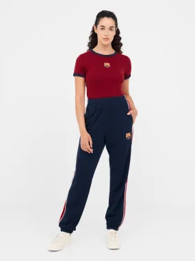 Women's navy blue Bara pants