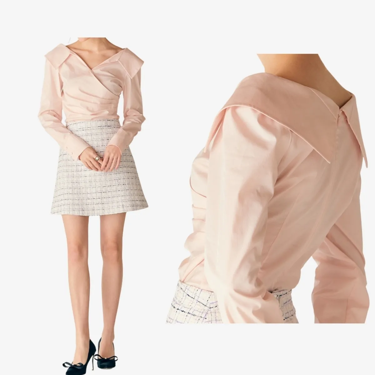 Long Sleeve Elegant Shirts & Blouses