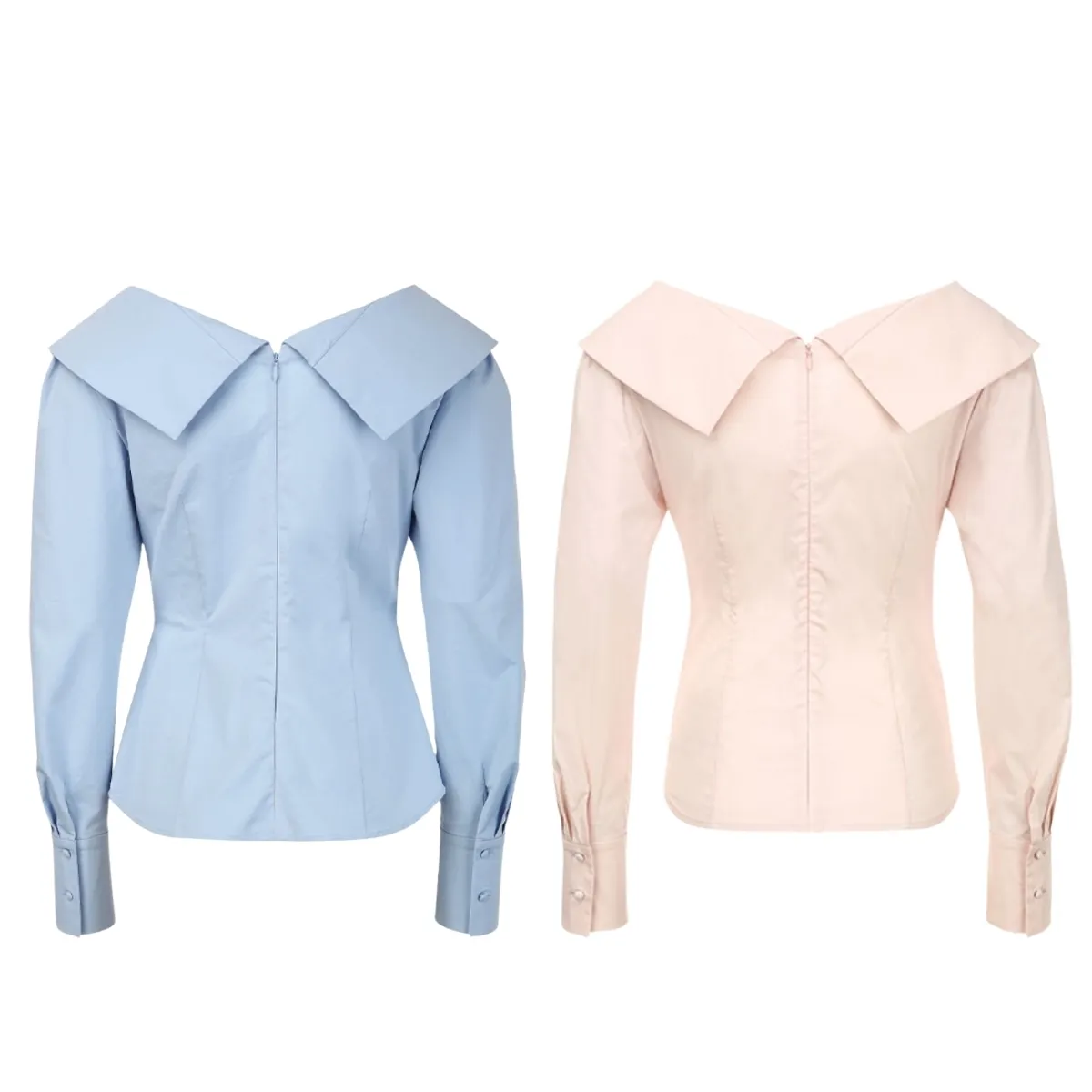 Long Sleeve Elegant Shirts & Blouses