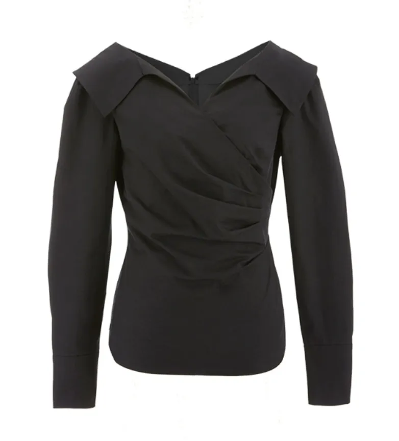 Long Sleeve Elegant Shirts & Blouses