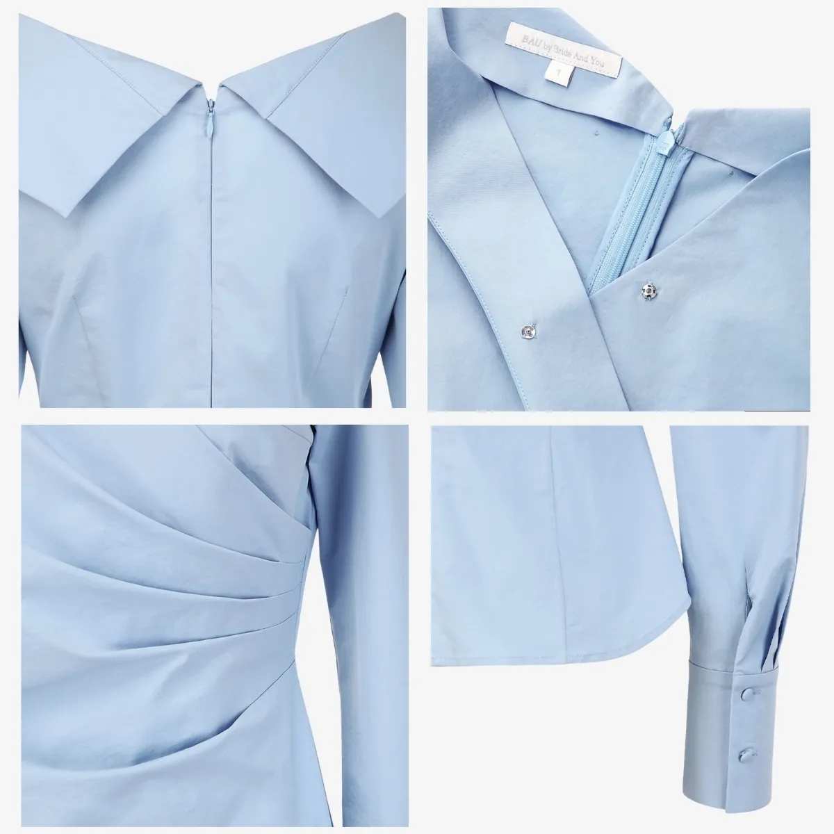 Long Sleeve Elegant Shirts & Blouses