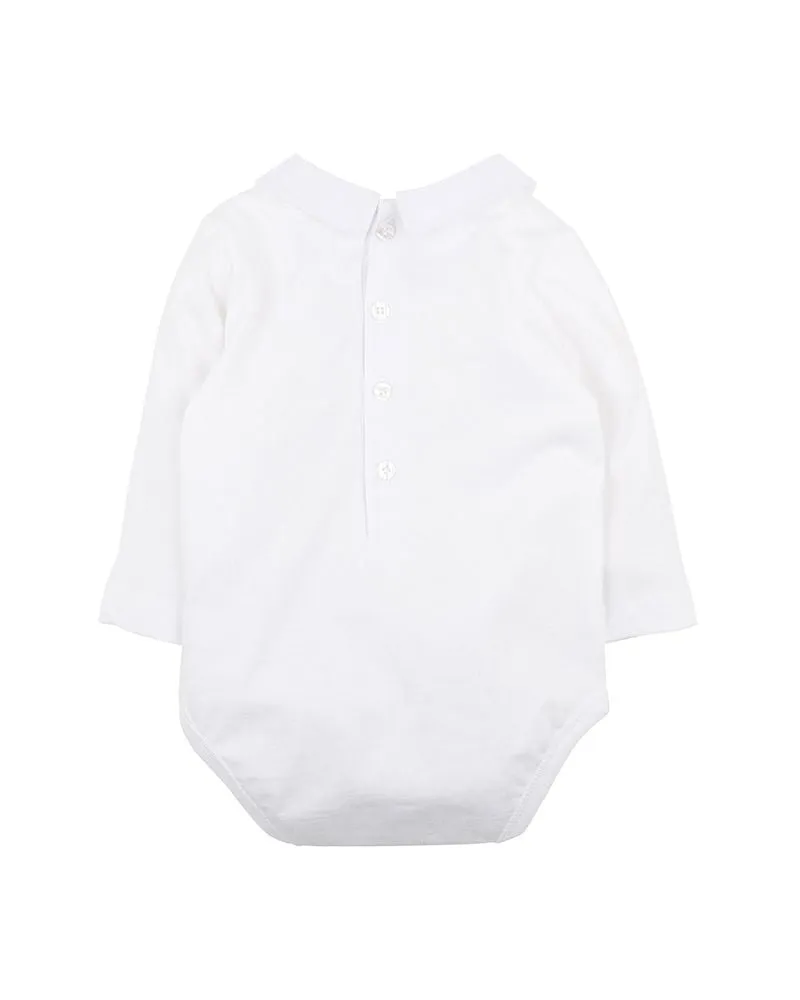 Smart and Stylish Boys Collared Bodysuit