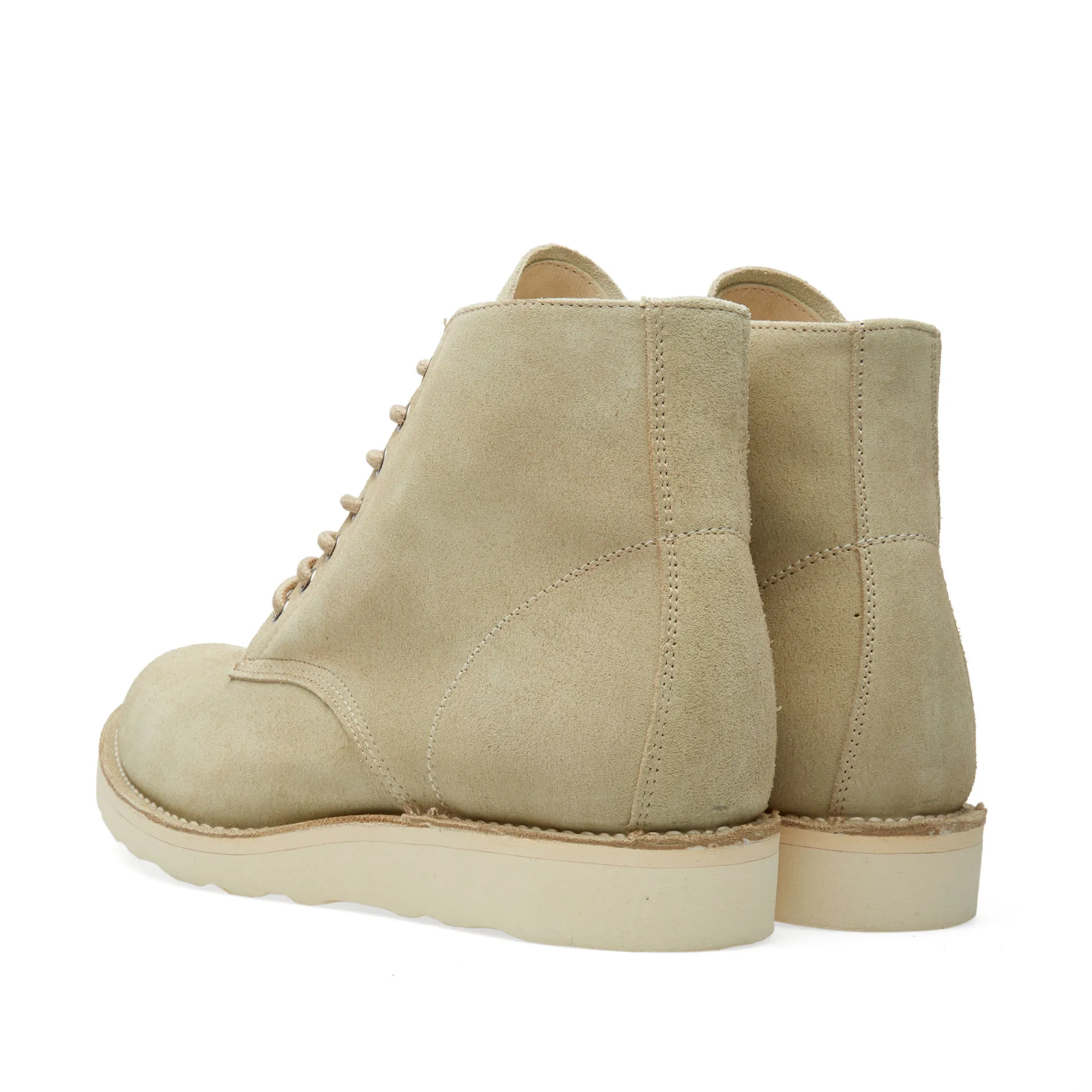 Beige SOPHNET. 7 Hole Zip Up Boot