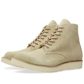 Beige SOPHNET. 7 Hole Zip Up Boot