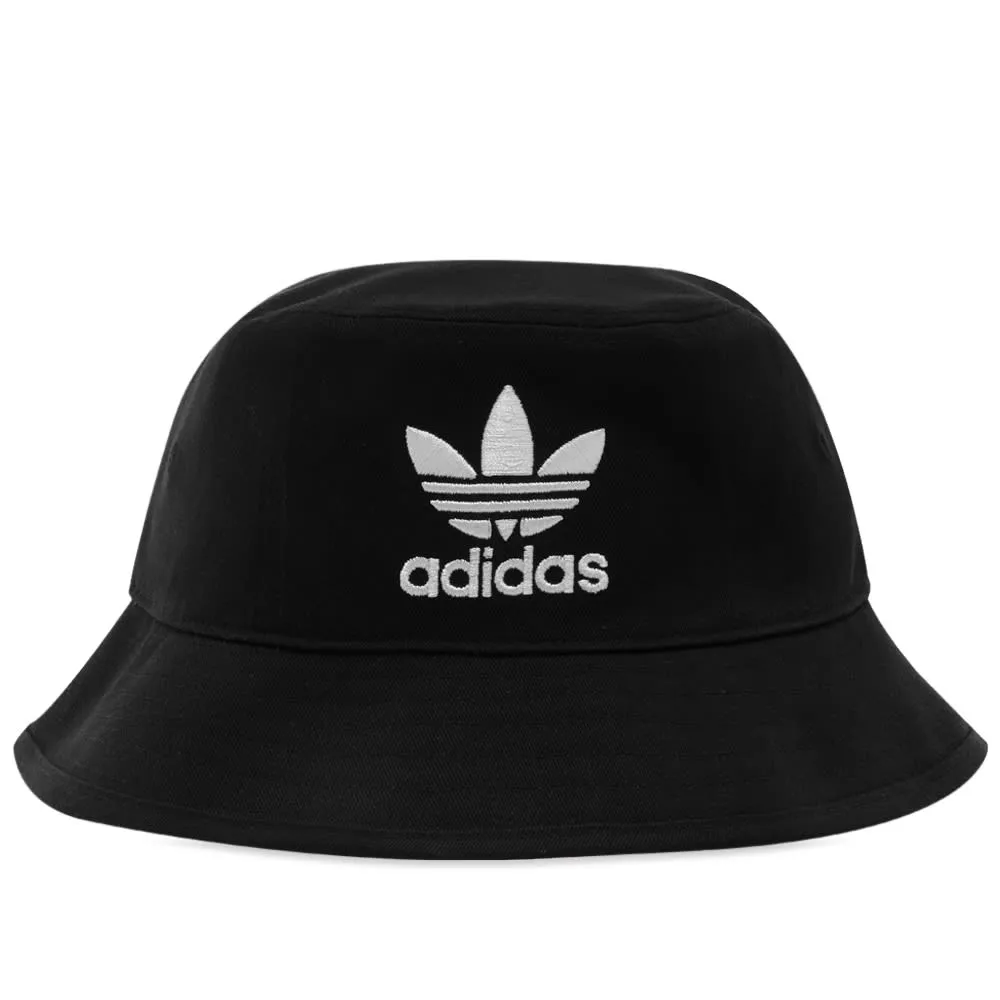 Black & White Bucket Hat by Adidas