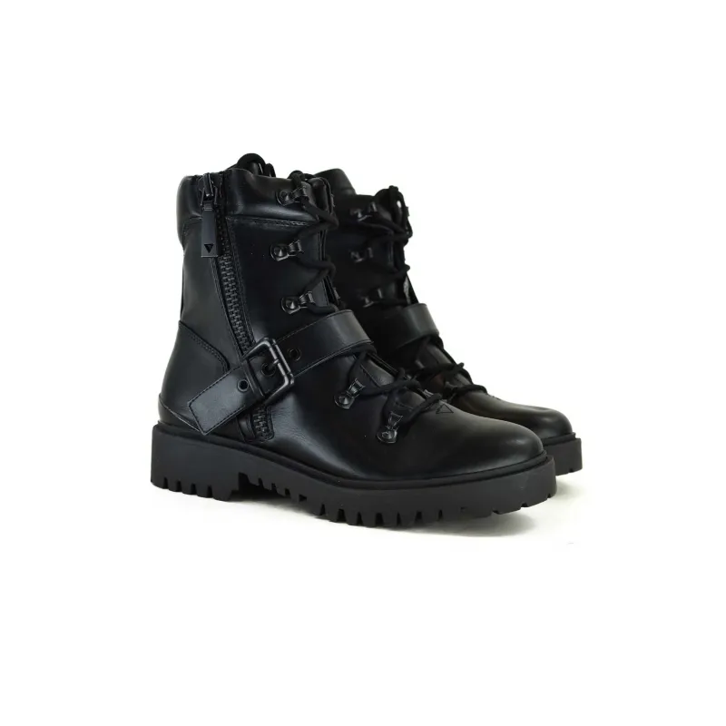 Biker in Pelle Nera D872 - Felmini