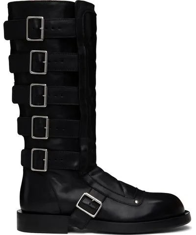 Black Jace Biker Boots