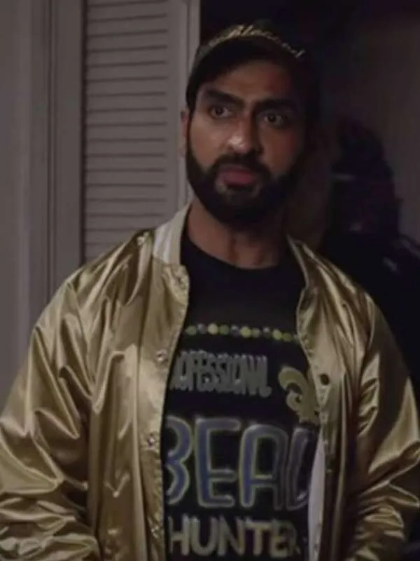 Kumail Nanjiani The Lovebirds Bomber Jacket