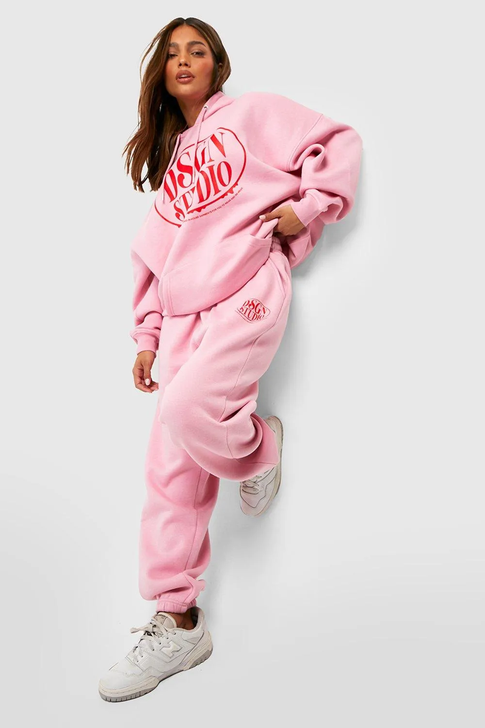 boohoo Dsgn Studio Slogan Tracksuits