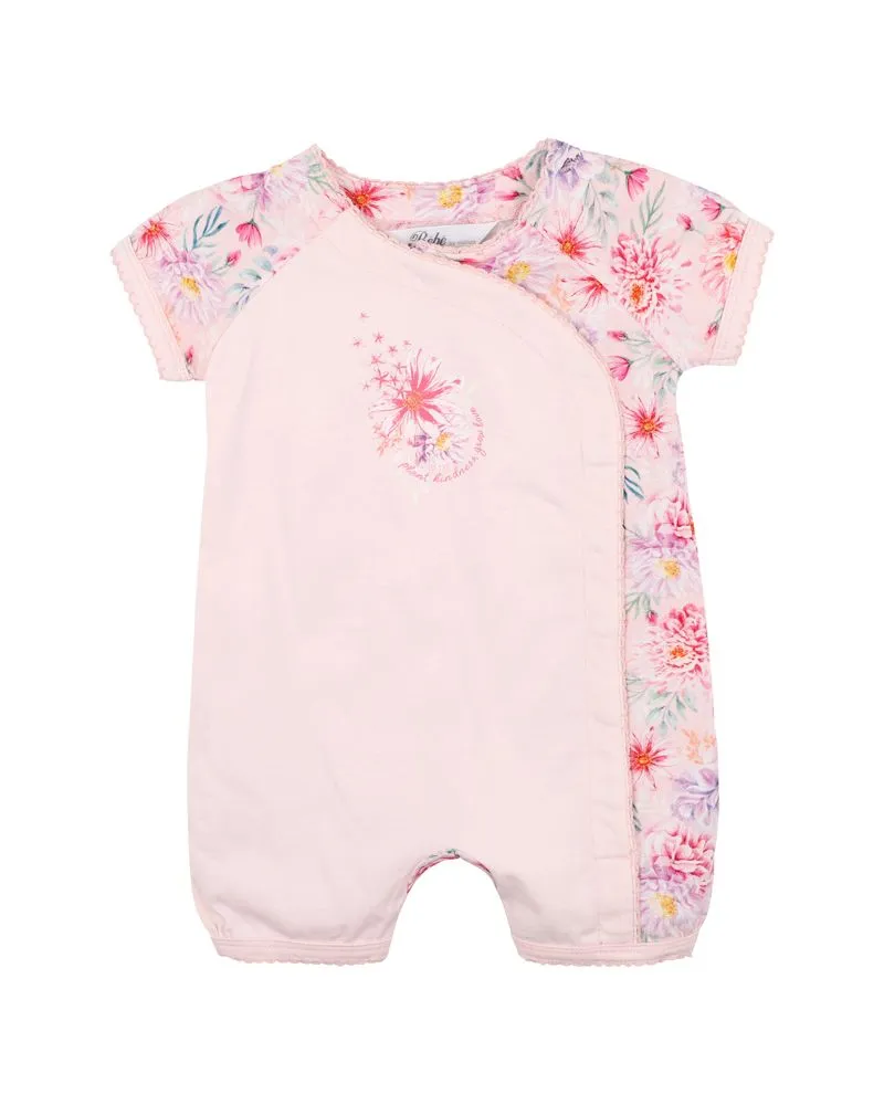 Stylish Wrap Romper for Bebe Indi