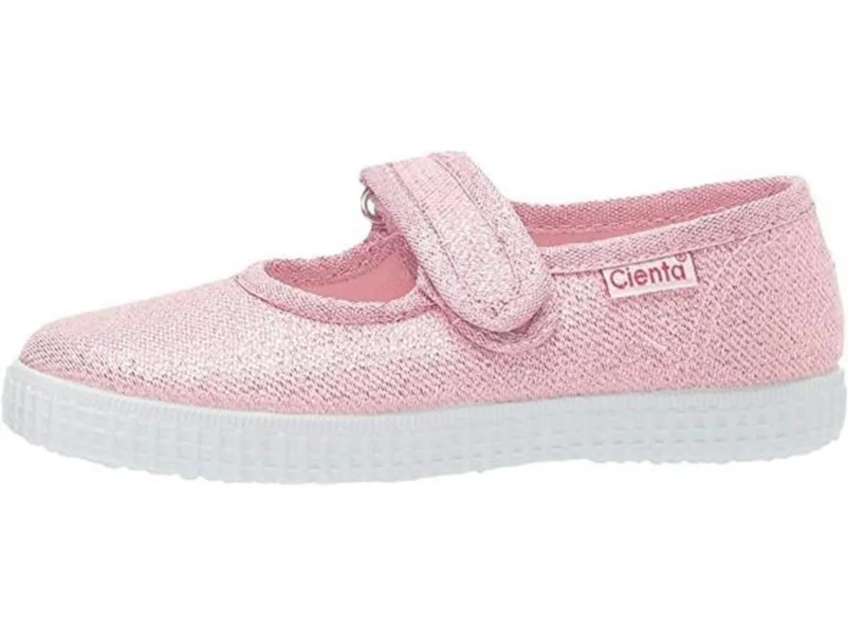 Bubblegum Sparkle Mary Jane Shoes by Cienta