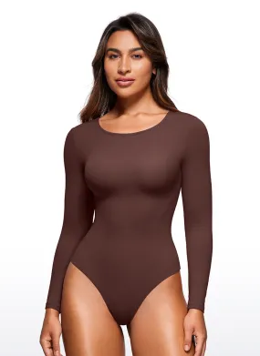 Long Sleeve Crew Neck Bodysuits