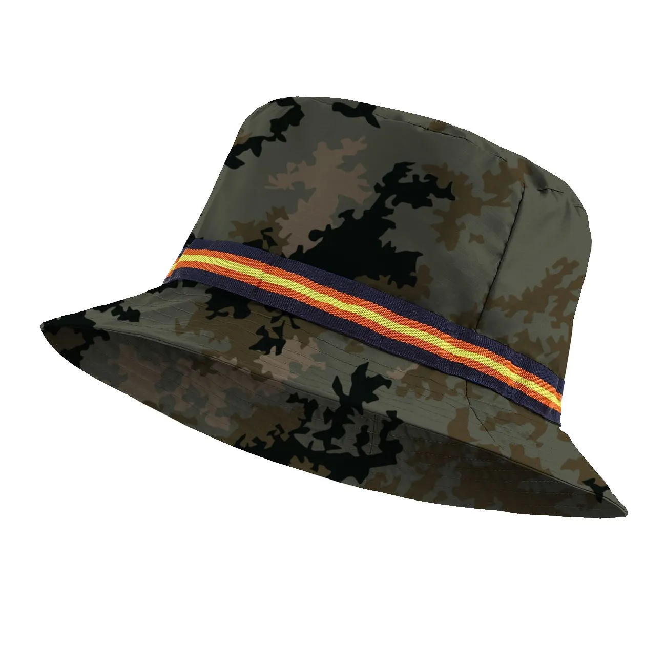 Pascal Tape Graphic Dark Camouflage Bucket Hat