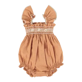 Helena Romper Caramel