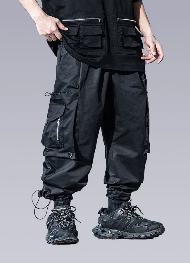 Cargo Jogger Pants with Drawstring