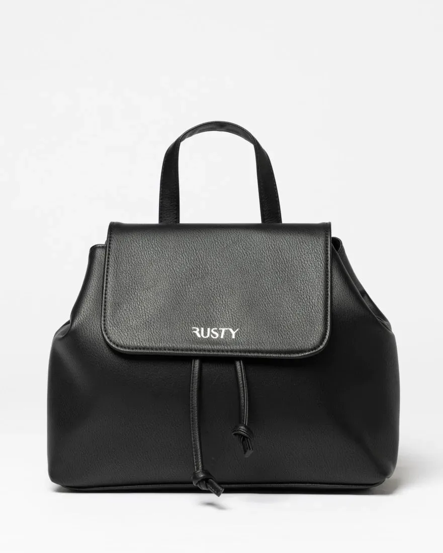 Cartera Rusty Essence Black Bucket Bag