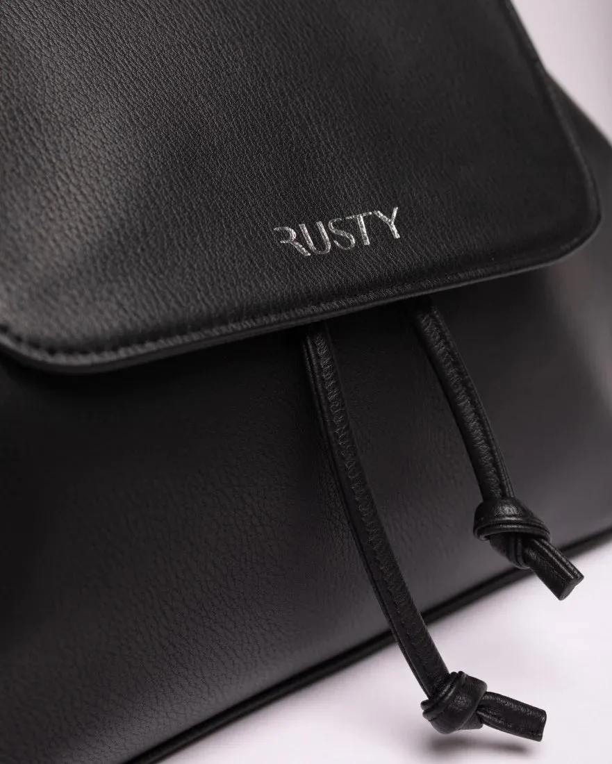 Cartera Rusty Essence Black Bucket Bag