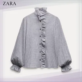 ZARA Elegant Style Shirts Blouses