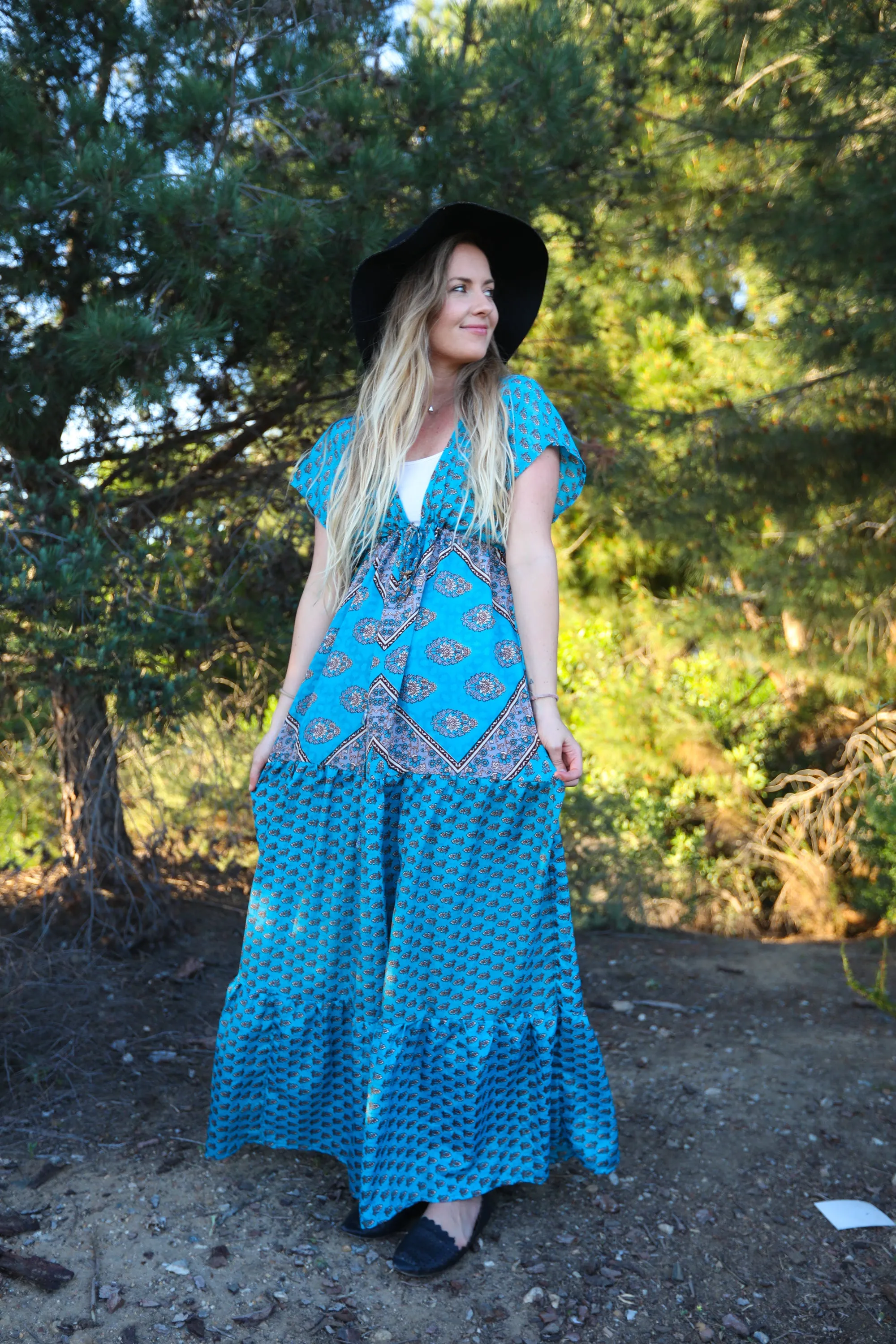 Tribal Meadow Dress - M