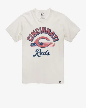 CINCINNATI REDS GLORY DAZE '47 FRANKLIN TEE