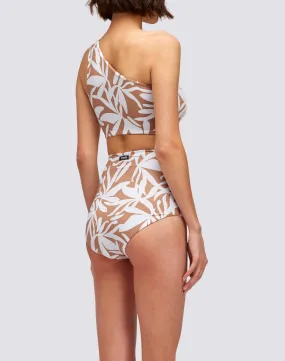 High Waist Optic Flower Cleo Swimwear