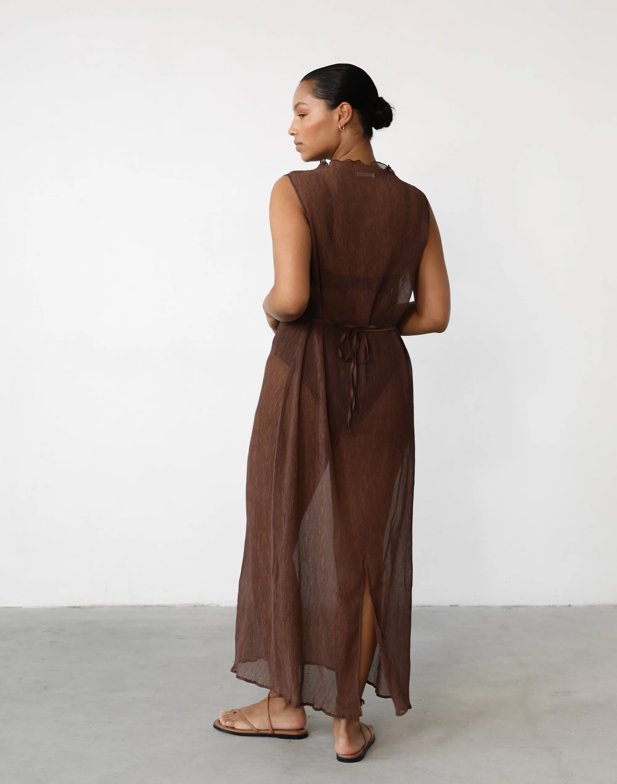 Solar Maxi Dress Cocoa