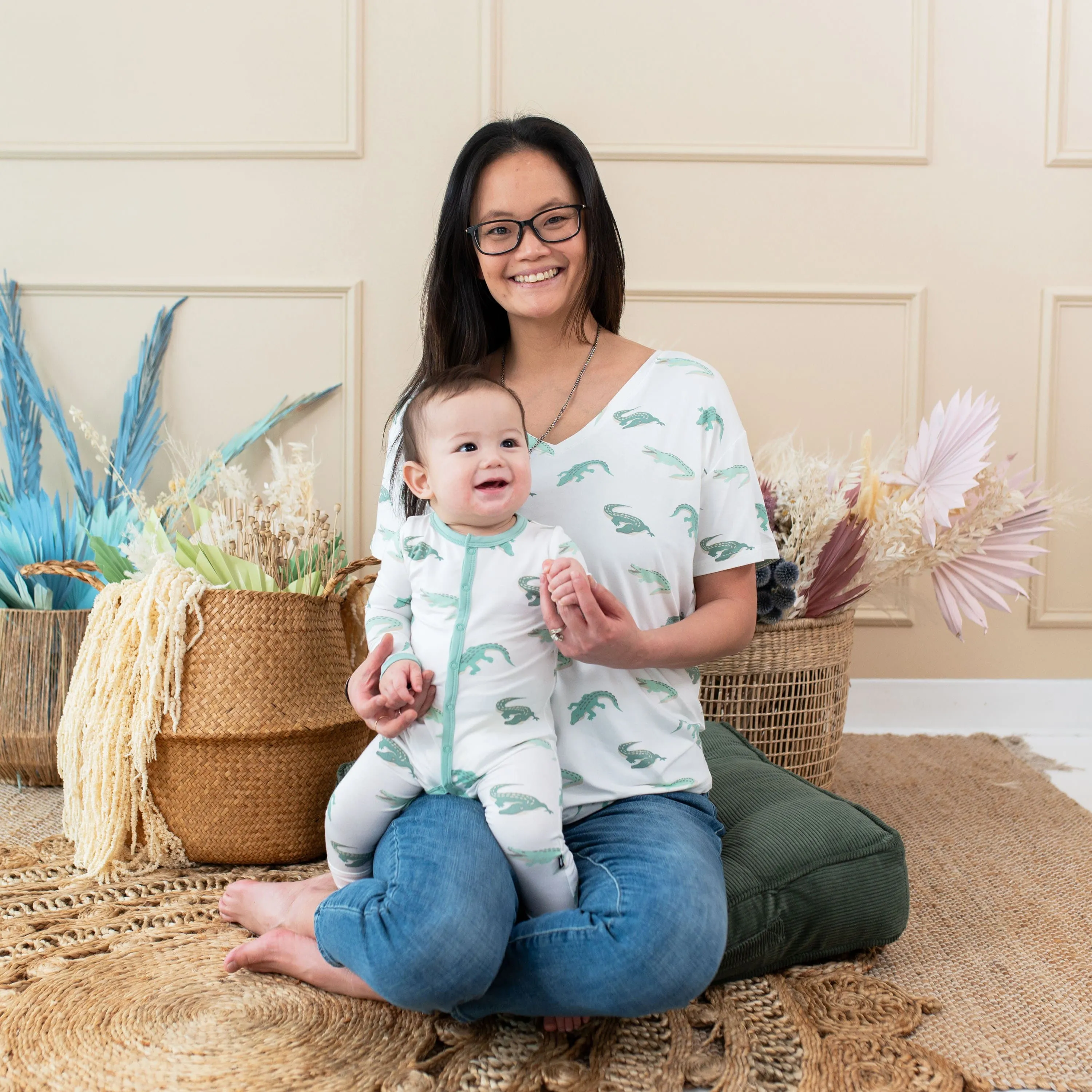 Jurassic Zippered Romper