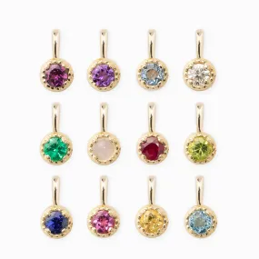 3.0mm Dahlia Birthstone Charm (Add-ons)