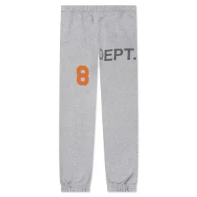 Heather Grey Deep Logo Sweatpants