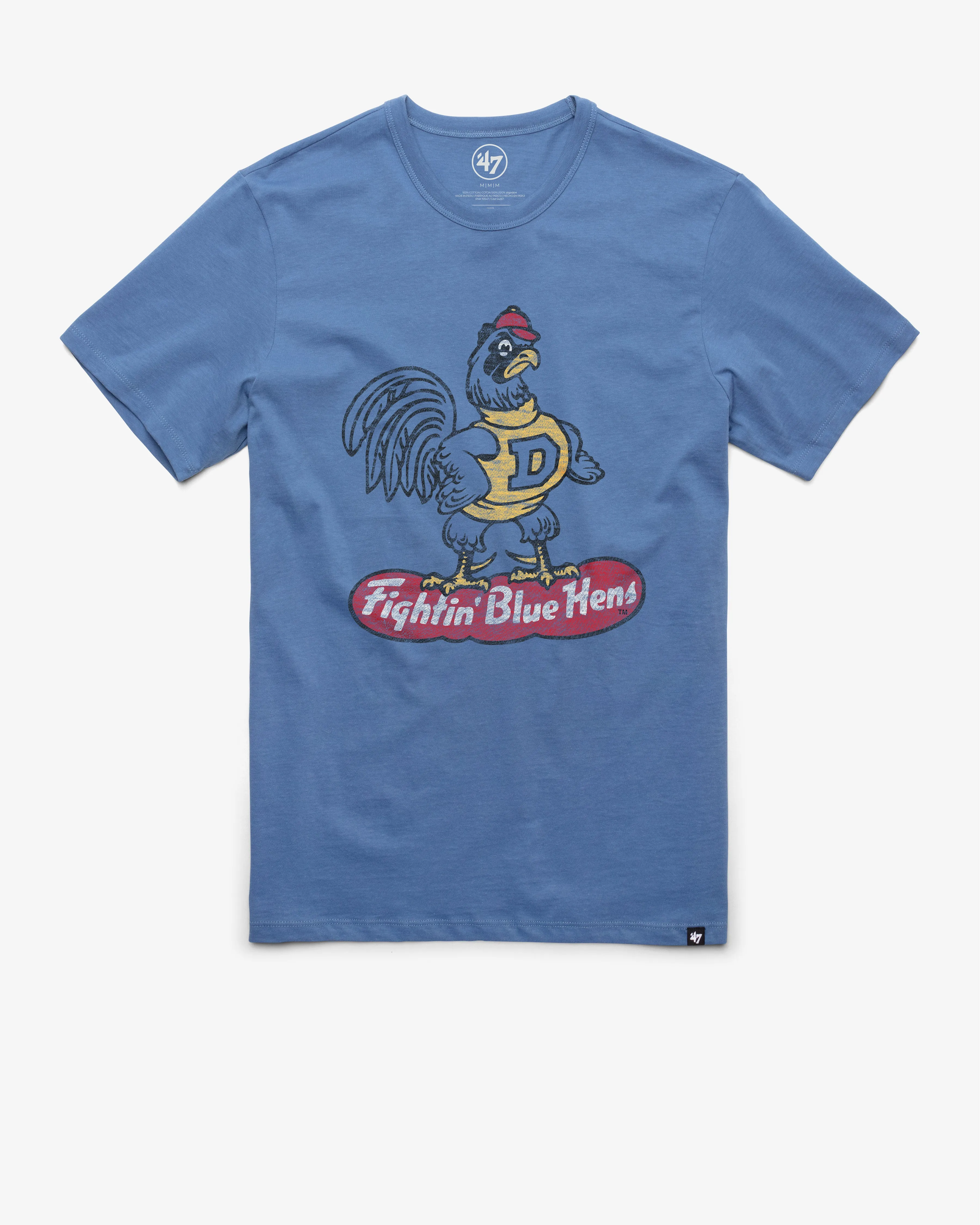 Delaware Blue Hens Vintage Premiere 47 Franklin Tee