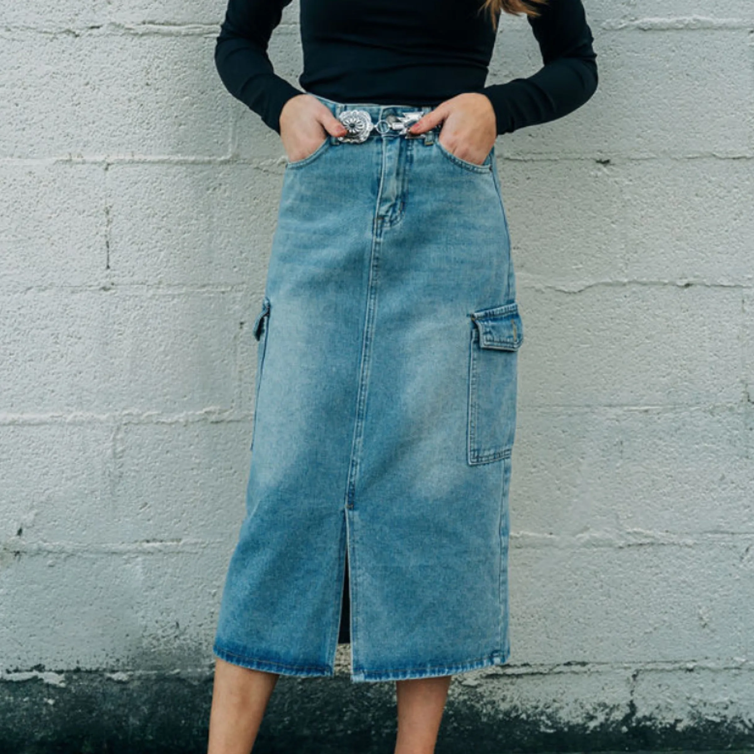 Denim Skirt