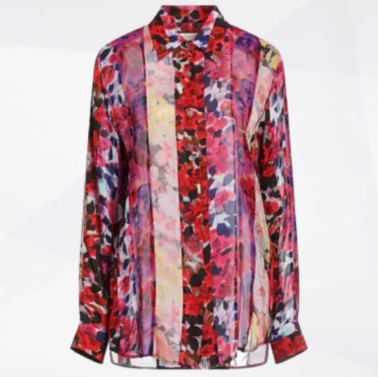 Flower Patterns Elegant Style Shirts & Blouses