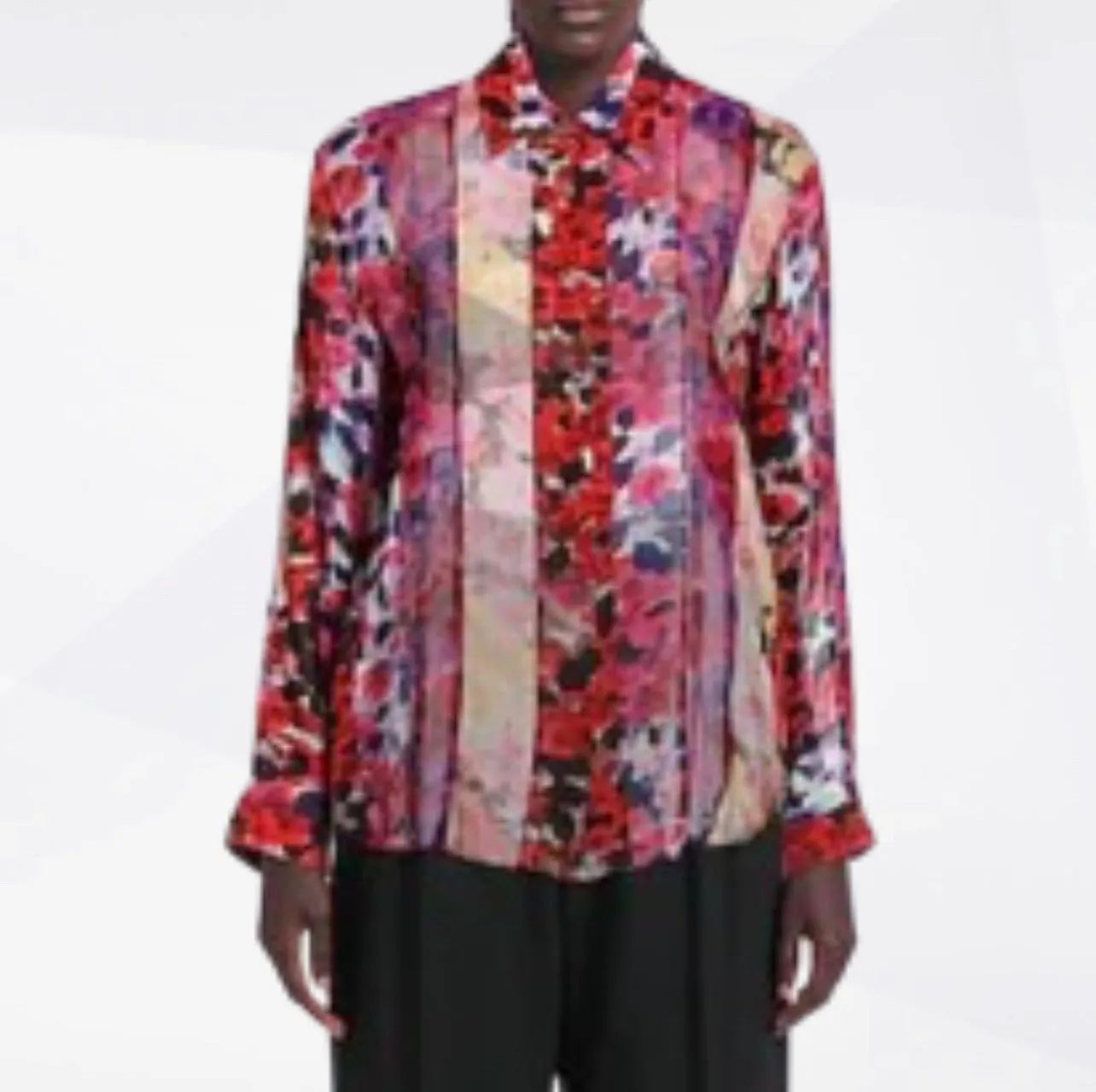 Flower Patterns Elegant Style Shirts & Blouses