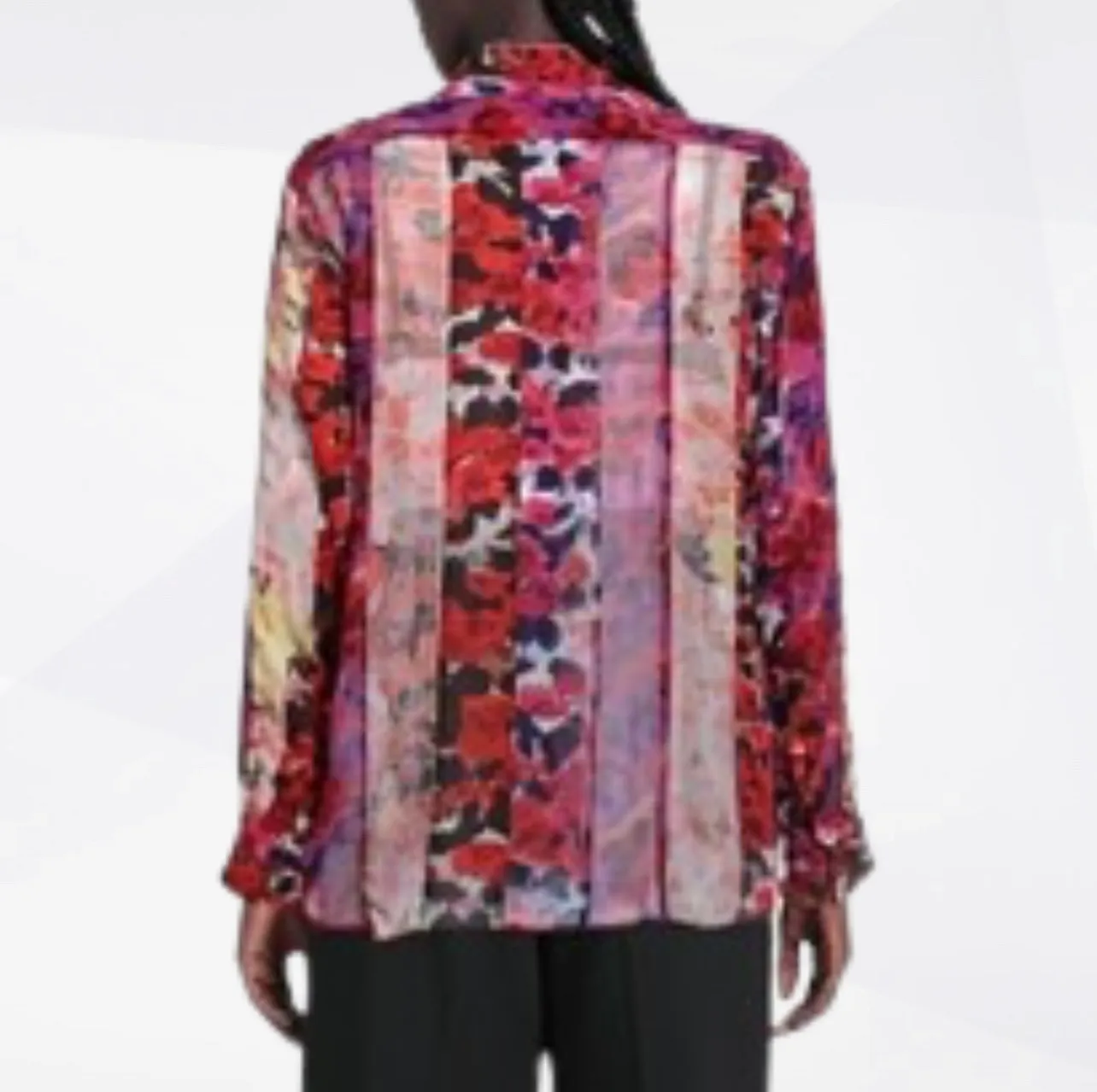 Flower Patterns Elegant Style Shirts & Blouses