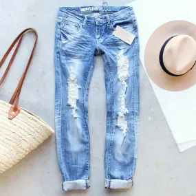 Driftwood Distressed Denim Jeans