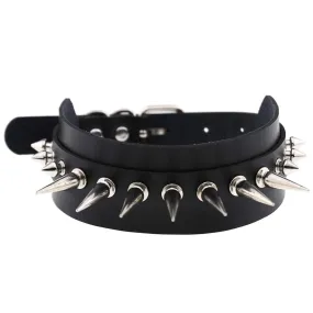 Edgy Punk Rivet Necklaces