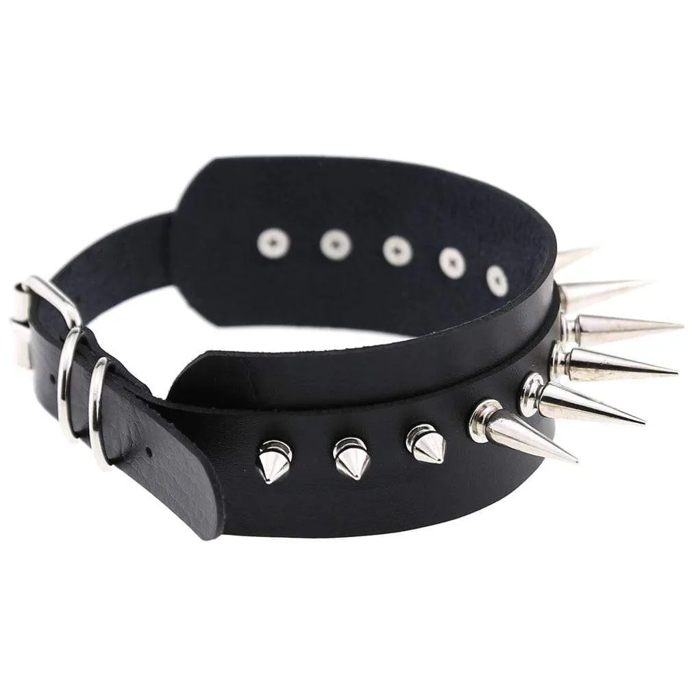 Edgy Punk Rivet Necklaces