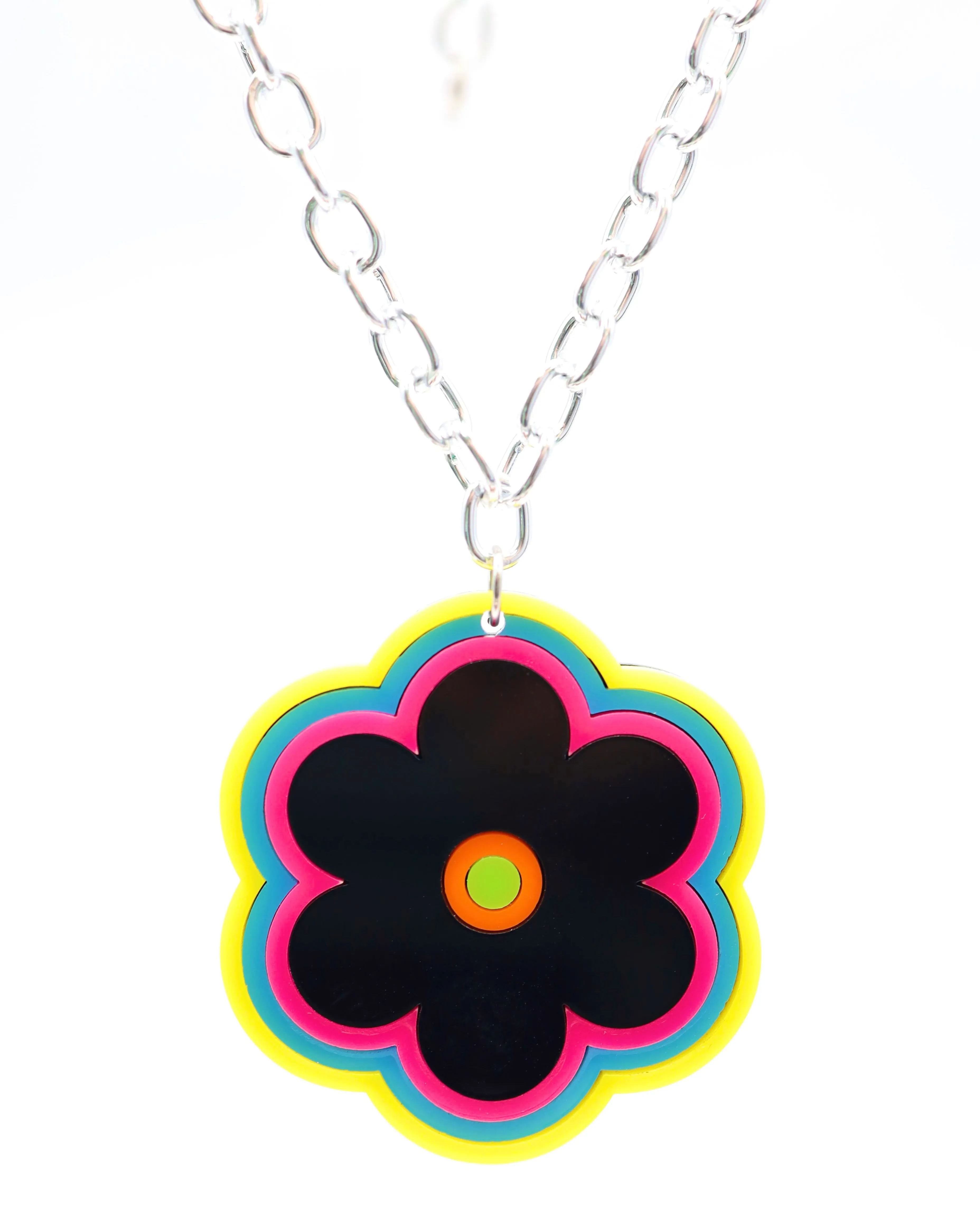 Electric Bloom Choker Necklace