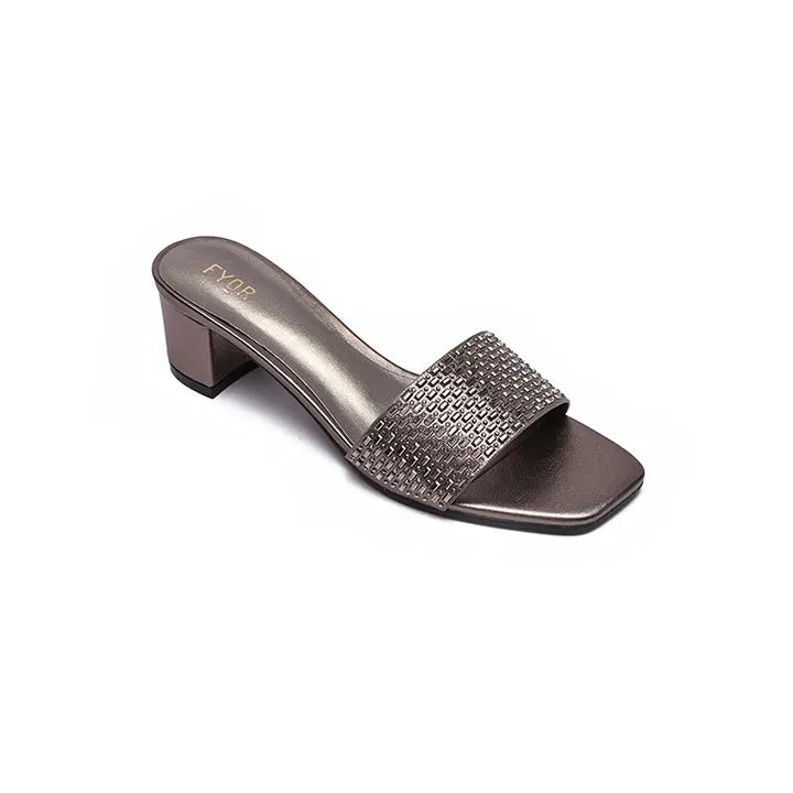 Embellished HL 159 Square Toe Sandal